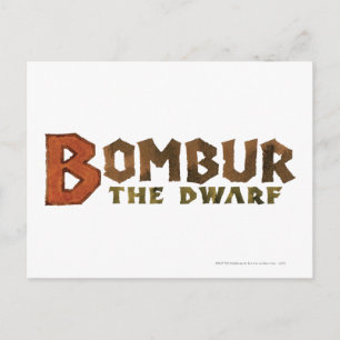 Bombur-naam Briefkaart