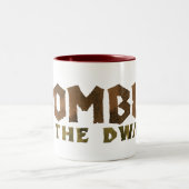 Bombur-naam Tweekleurige Koffiemok (Center)