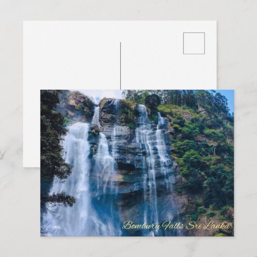 Bomburu herfsten Sri Lanka - Natuurlijke fotografi Briefkaart (Voorkant / Achterkant)
