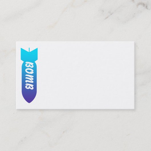 BombVisitekaartjes Visitekaartje (Voorkant)