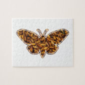 Bombyx Mori Silk Moth Life Cycle Silhouette Legpuzzel (Horizontaal)