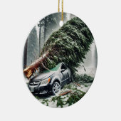 Bomcycloonauto 3 keramisch ornament (Rechts)