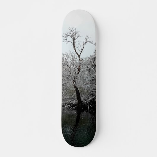 Bomen, aan het water persoonlijk skateboard (Voorkant)