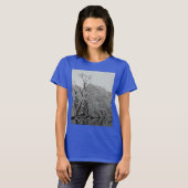 Bomen, aan het water t-shirt (Voorkant volledig)