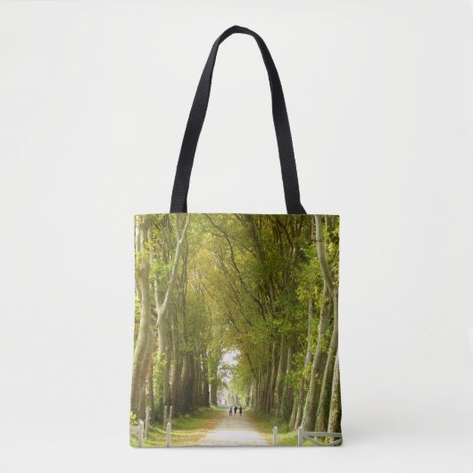 Bomen All-Over-Print Canvas tas (Voorkant)