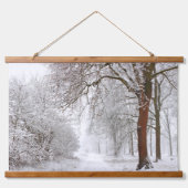 Bomen-alley | Stupinigi Parc, Italië Hangend Wandkleed (Voorkant)