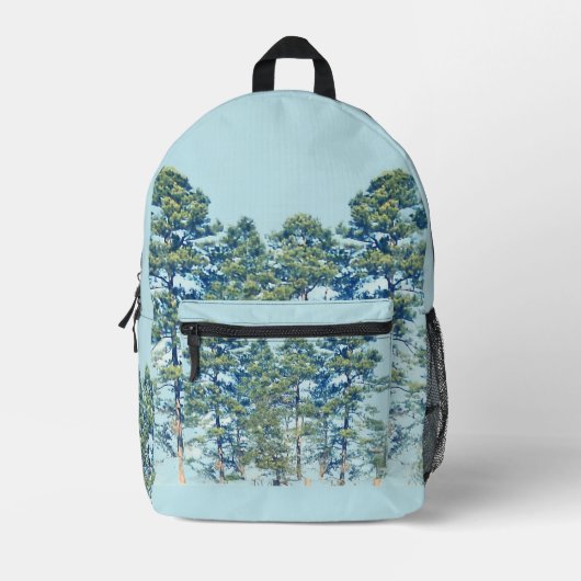 Bomen Bedrukte Rugzak (Voorkant)