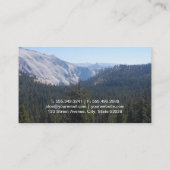 Bomen & Bergen Visitekaartje (Achterkant)