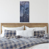 Bomen bij Twilight (door Edward Robert Hughes) Canvas Afdruk (Insitu (Slaapkamer))