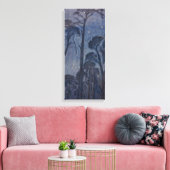 Bomen bij Twilight (door Edward Robert Hughes) Canvas Afdruk (Insitu (Woonkamer))