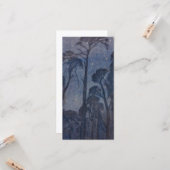 Bomen bij Twilight (door Edward Robert Hughes) Kaart (Voorkant / Achterkant in situ)