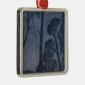 Bomen bij Twilight (door Edward Robert Hughes) Metalen Ornament (Rechts)