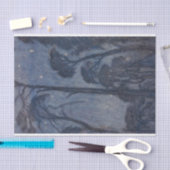 Bomen bij Twilight (door Edward Robert Hughes) Tissuepapier (Craft)