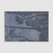 Bomen bij Twilight (door Edward Robert Hughes)