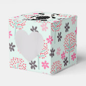 Bomen, Bloemen en Panda-Beren Bedankdoosjes (Voorkant Zijde)