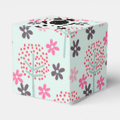 Bomen, Bloemen en Panda-Beren Bedankdoosjes (Achterkant)