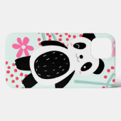 Bomen, Bloemen en Panda-Beren Case-Mate iPhone Case (Achterkant (horizontaal))