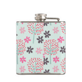 Bomen, Bloemen en Panda-Beren Heupfles (Achterkant)