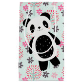 Bomen, Bloemen en Panda-Beren Klein Cadeauzakje (Voorkant)