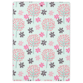 Bomen, Bloemen en Panda-Beren Klembord (Achterkant)