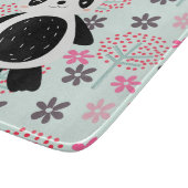 Bomen, Bloemen en Panda-Beren Snijplank (Hoek)