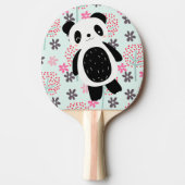 Bomen, Bloemen en Panda-Beren Tafeltennisbatje (Voorkant)
