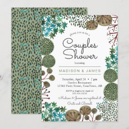 Bomen Bos Couples Shower | Uitnodiging