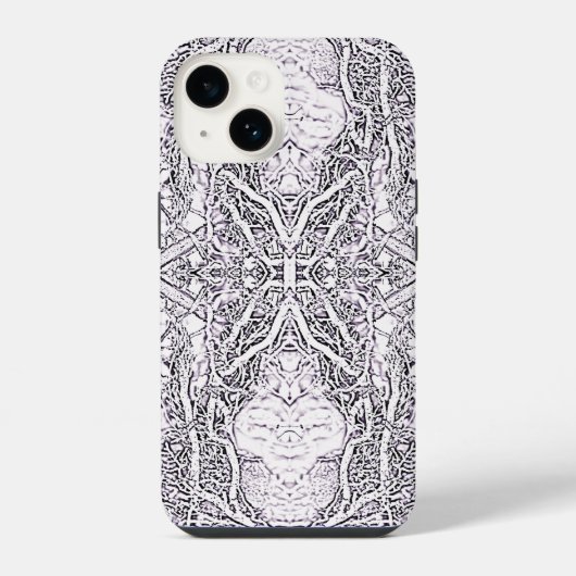 Bomen Bos Woud iPhone Hoesje (Achterkant)