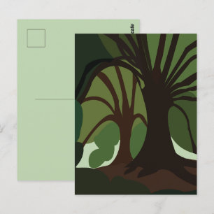 Bomen Botanische Natuur Briefkaart