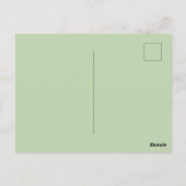 Bomen Botanische Natuur Briefkaart (Achterkant)