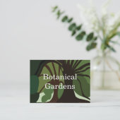 Bomen Botanische Natuur Visitekaartje (Staand voorkant)