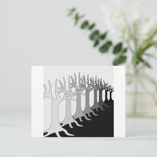Bomen Briefkaart (Staand voorkant)