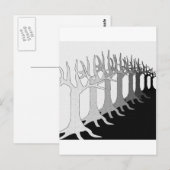 Bomen Briefkaart (Voorkant / Achterkant)
