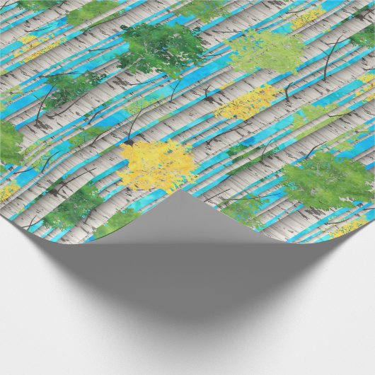 Bomen Cadeaupapier (Hoek)