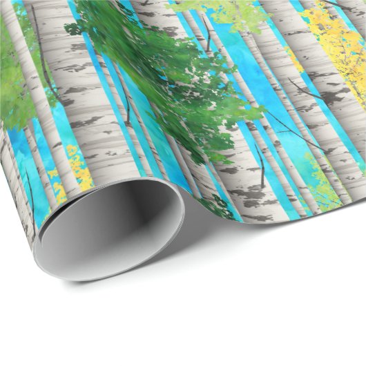 Bomen Cadeaupapier (Rol Hoek)
