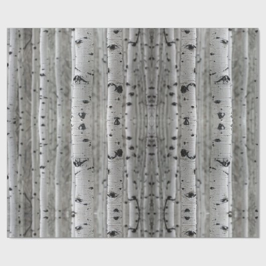 Bomen Cadeaupapier (Vlak)