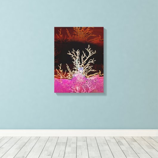 BOMEN CANVAS AFDRUK (Insitu (Houten vloer))