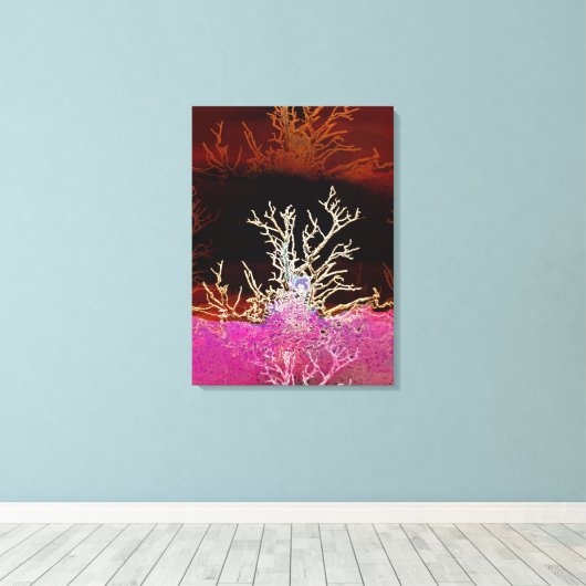 BOMEN CANVAS AFDRUK (Insitu (Houten vloer))