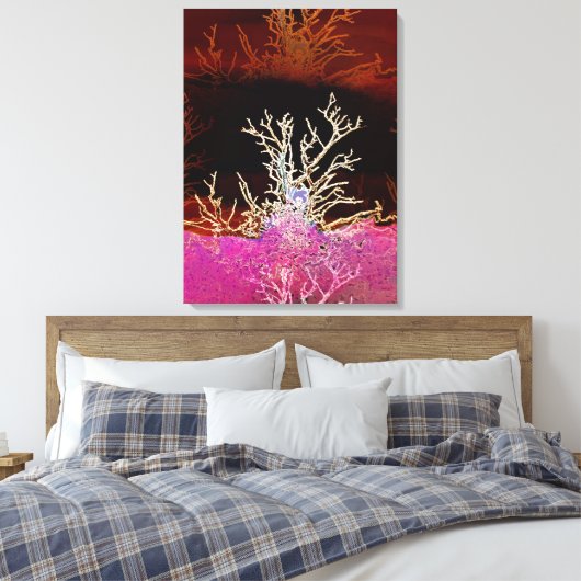 BOMEN CANVAS AFDRUK (Insitu (Slaapkamer))