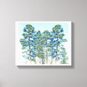 Bomen Canvas Afdruk (Voorkant)