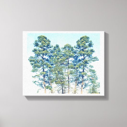 Bomen Canvas Afdruk (Voorkant)