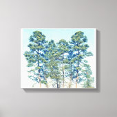 Bomen Canvas Afdruk (Voorkant)