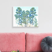 Bomen Canvas Afdruk (Insitu (Woonkamer))