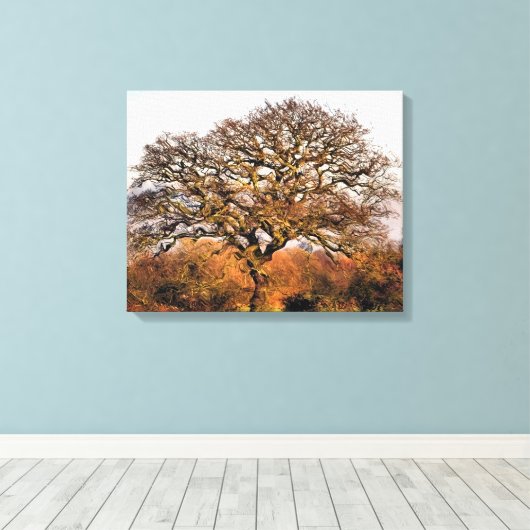 BOMEN CANVAS AFDRUK (Insitu (Houten vloer))