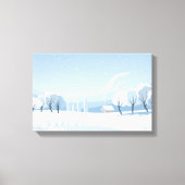 Bomen  canvas afdruk (Voorkant)