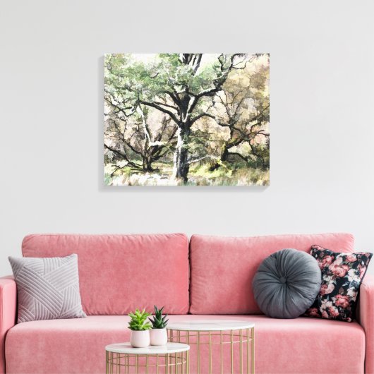 BOMEN CANVAS AFDRUK (Insitu (Woonkamer))