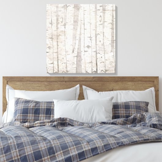 Bomen Canvas Afdruk (Insitu (Slaapkamer))