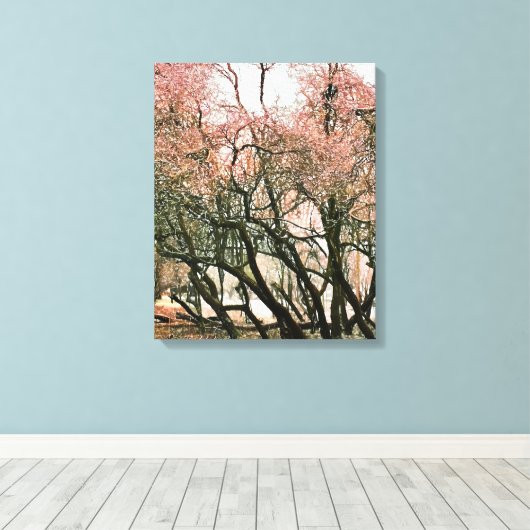 BOMEN CANVAS AFDRUK (Insitu (Houten vloer))