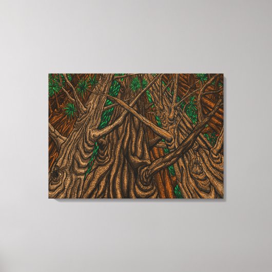 Bomen - Canvas Print (Voorkant)