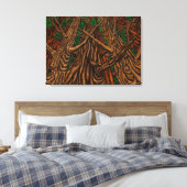 Bomen - Canvas Print (Insitu (Slaapkamer))